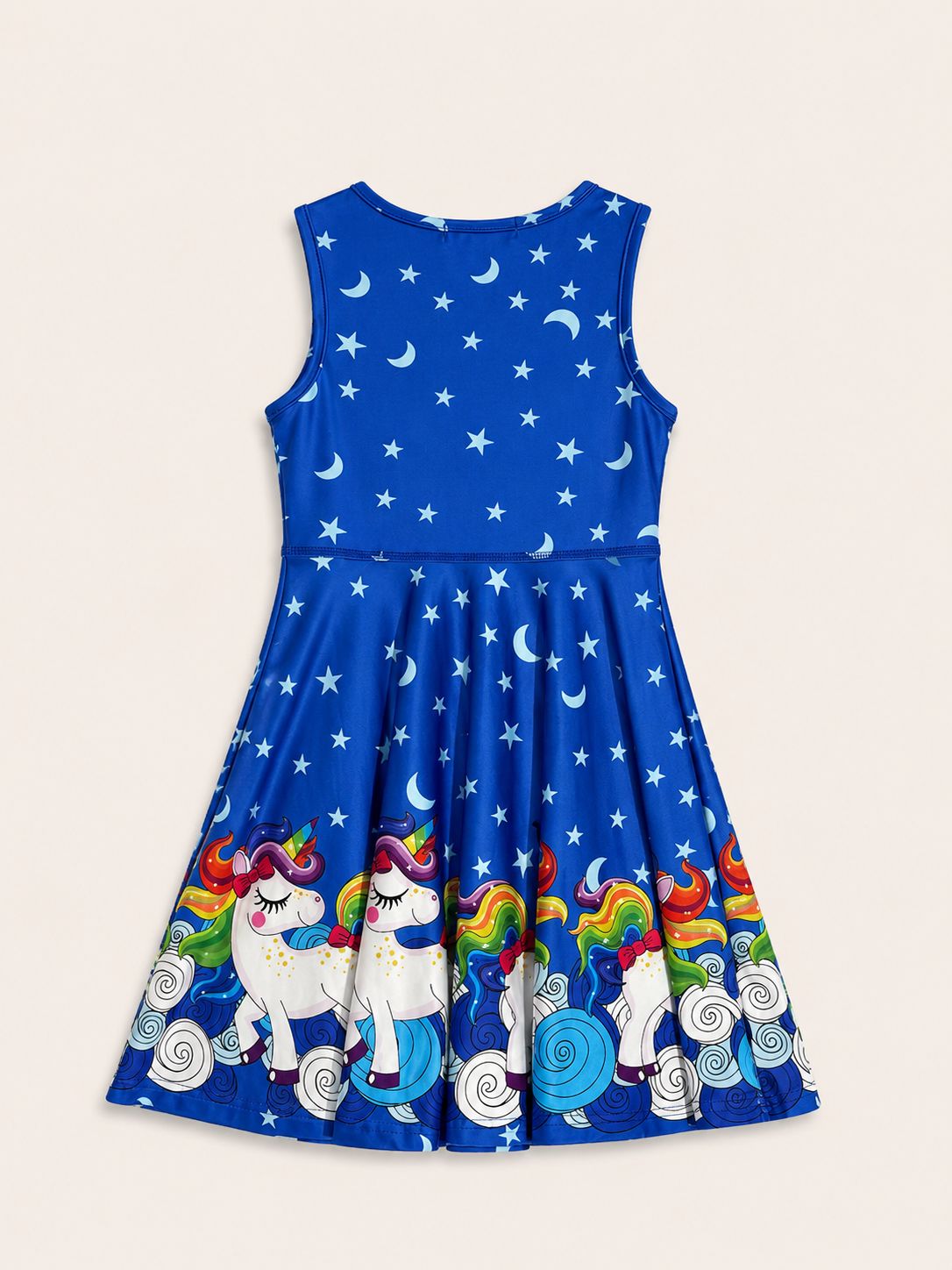 Vestido azul unicornio - Miniatura 2