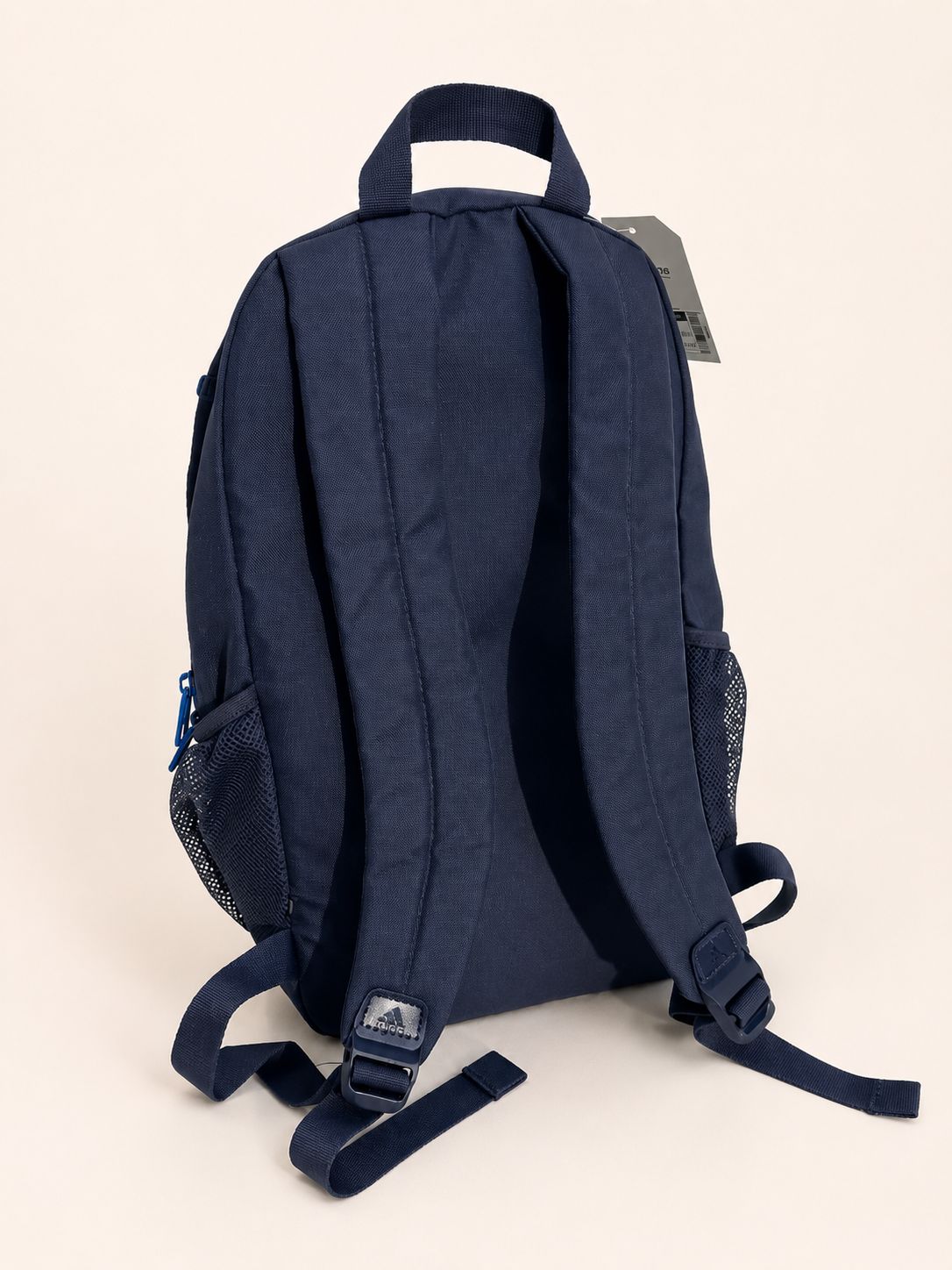 Mochila azul letras plateadas - Miniatura 2
