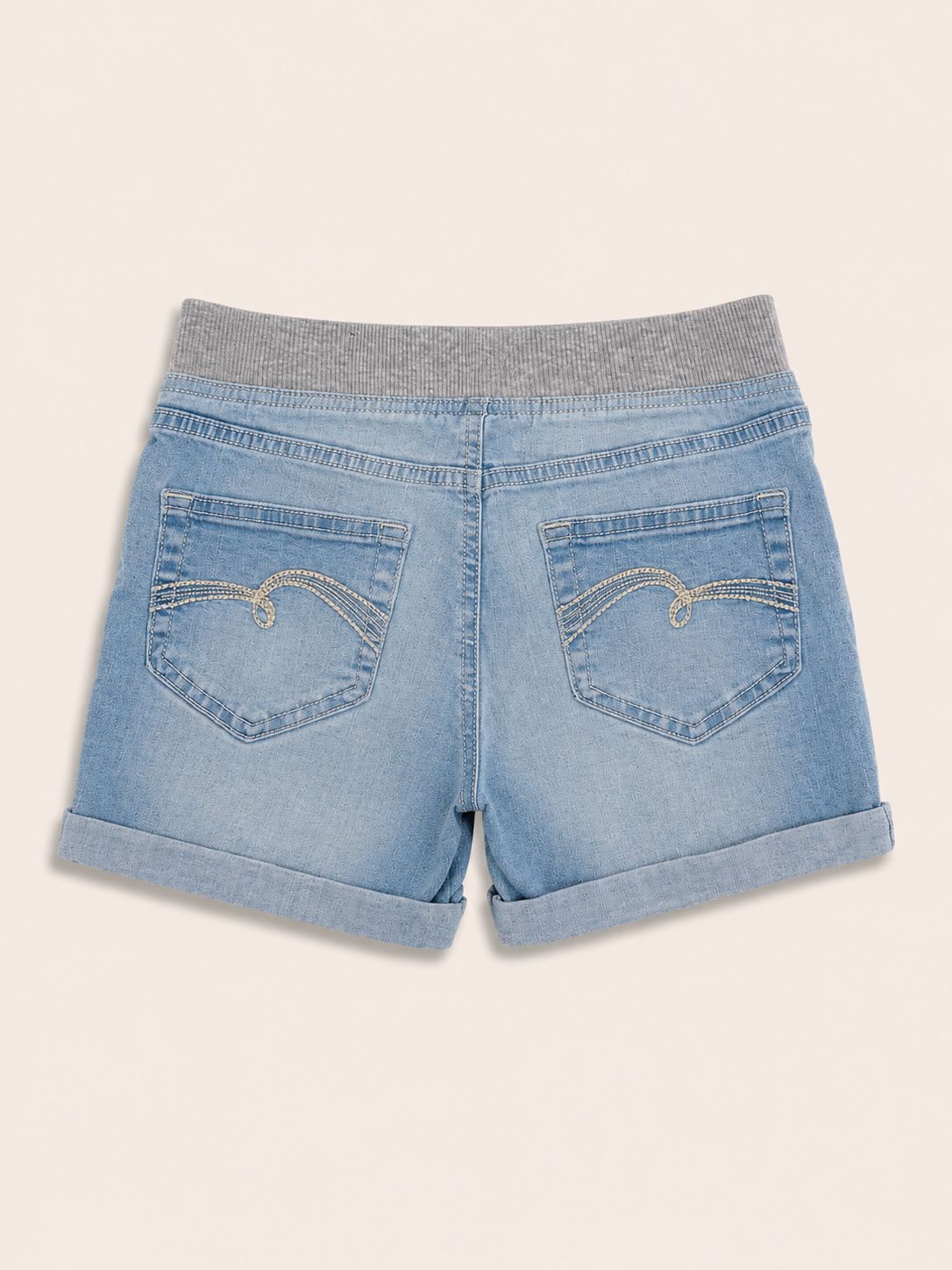 Short denim celeste - Miniatura 2