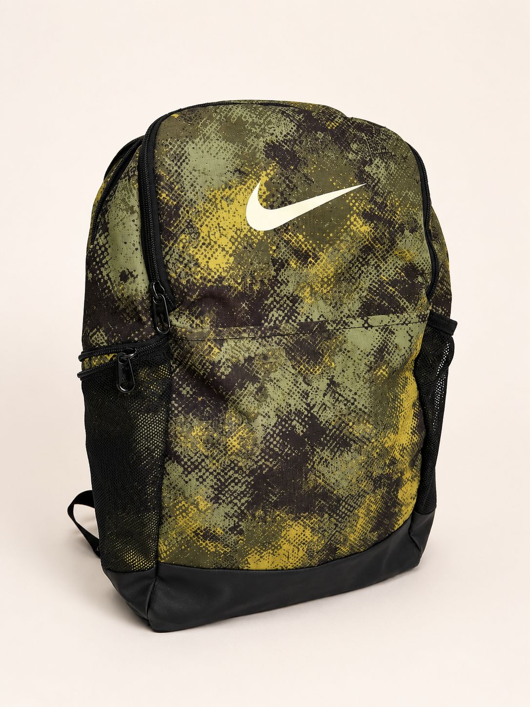 Mochila verde y amarillo