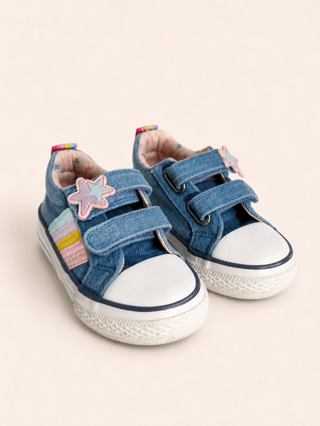 Zapatillas Denim con estrellas