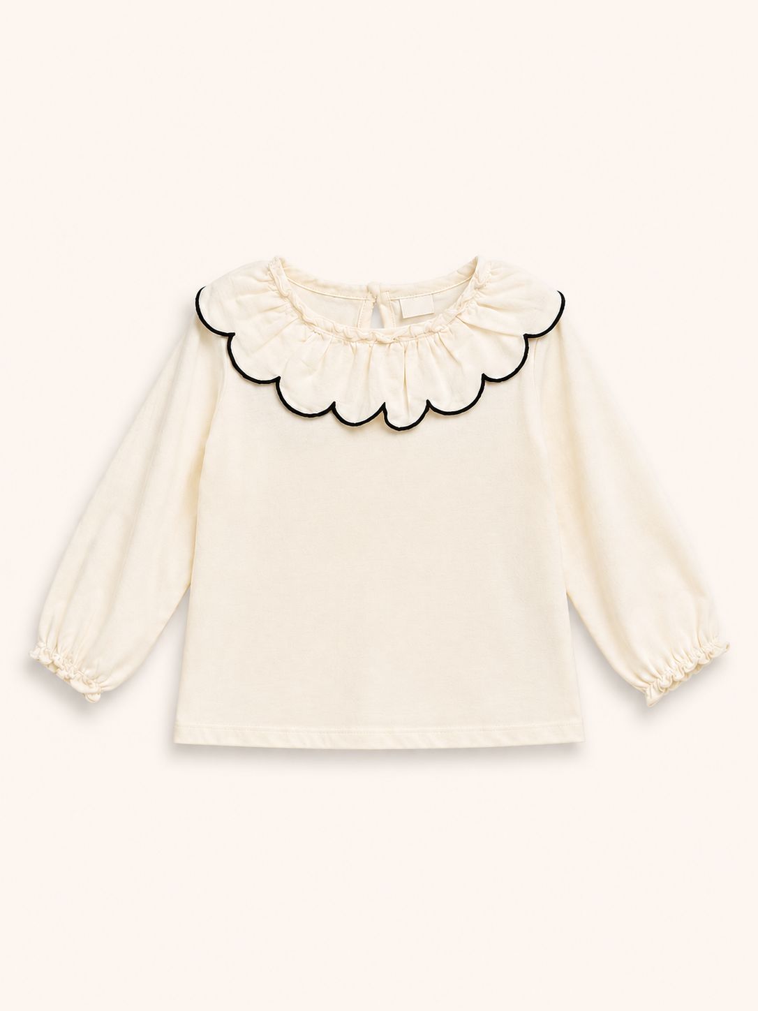 Polo cuello volado 