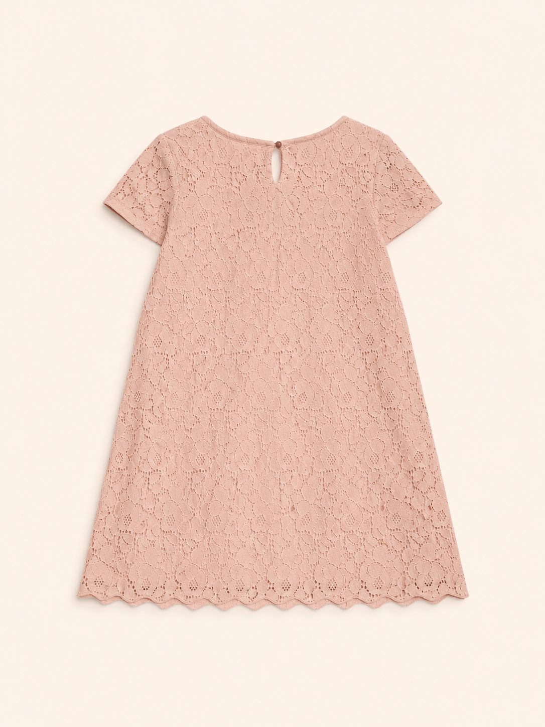 Vestido rosado encaje - Miniatura 2