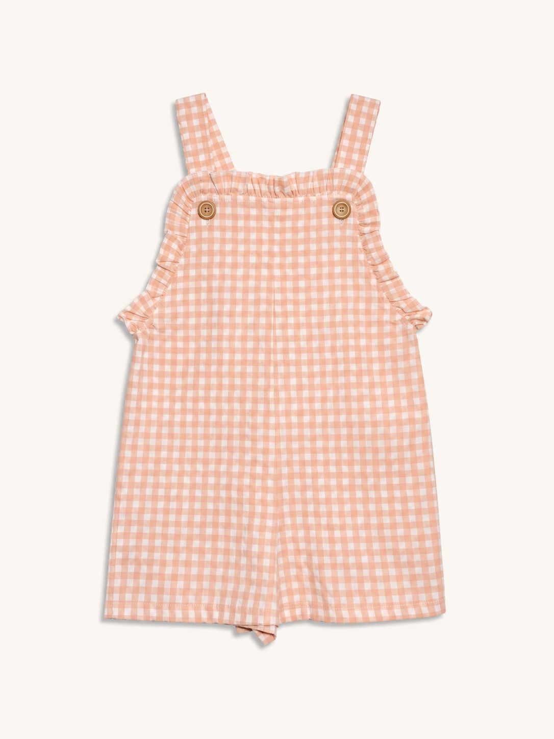 Jumper short cuadros