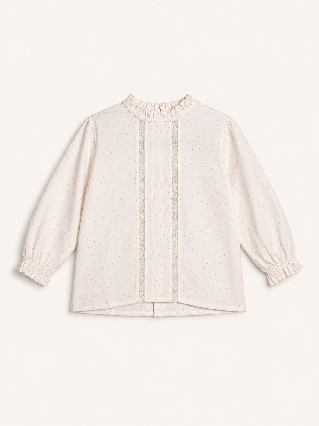 Blusa puntos dorados