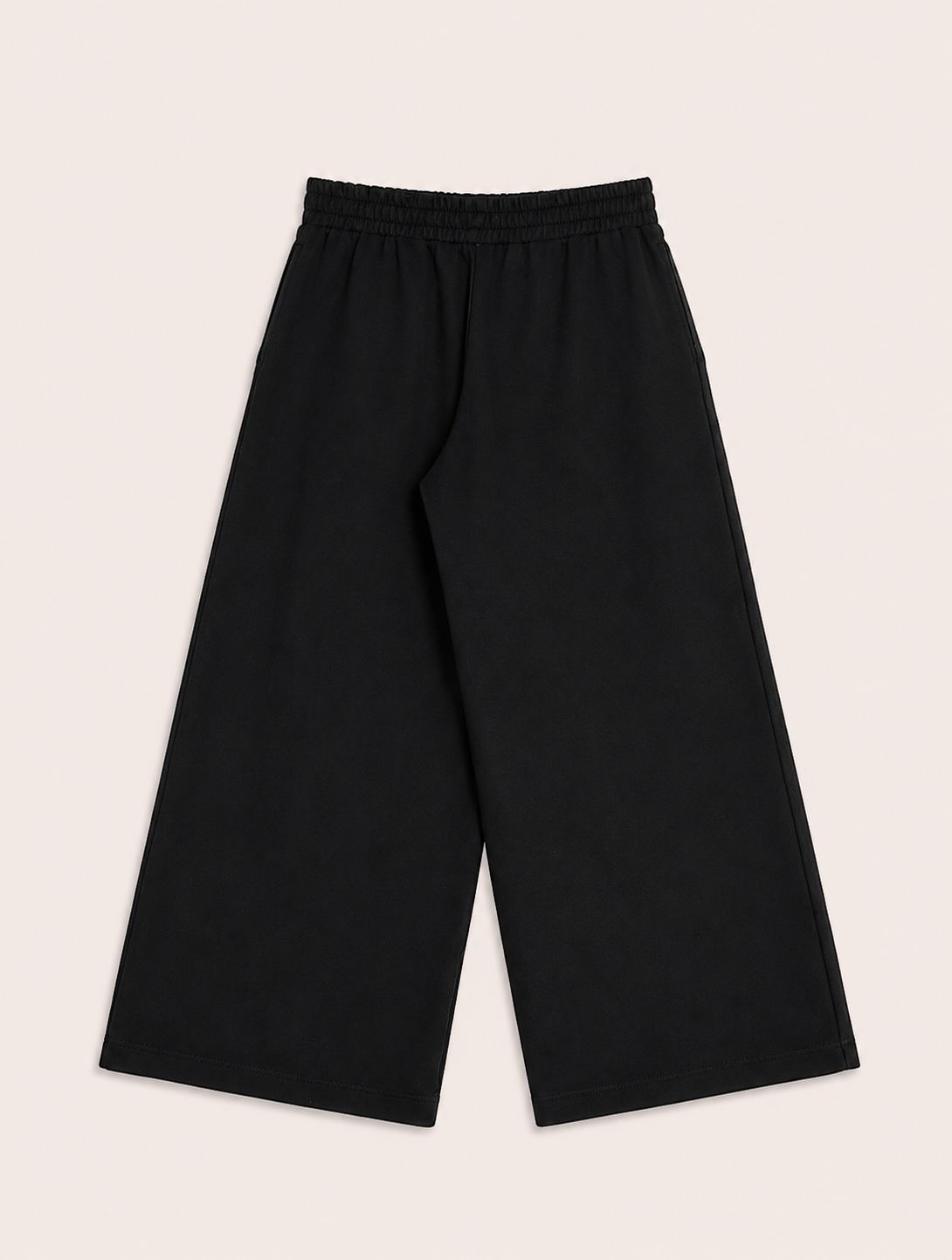 Pantalón negro botones flores - Miniatura 2