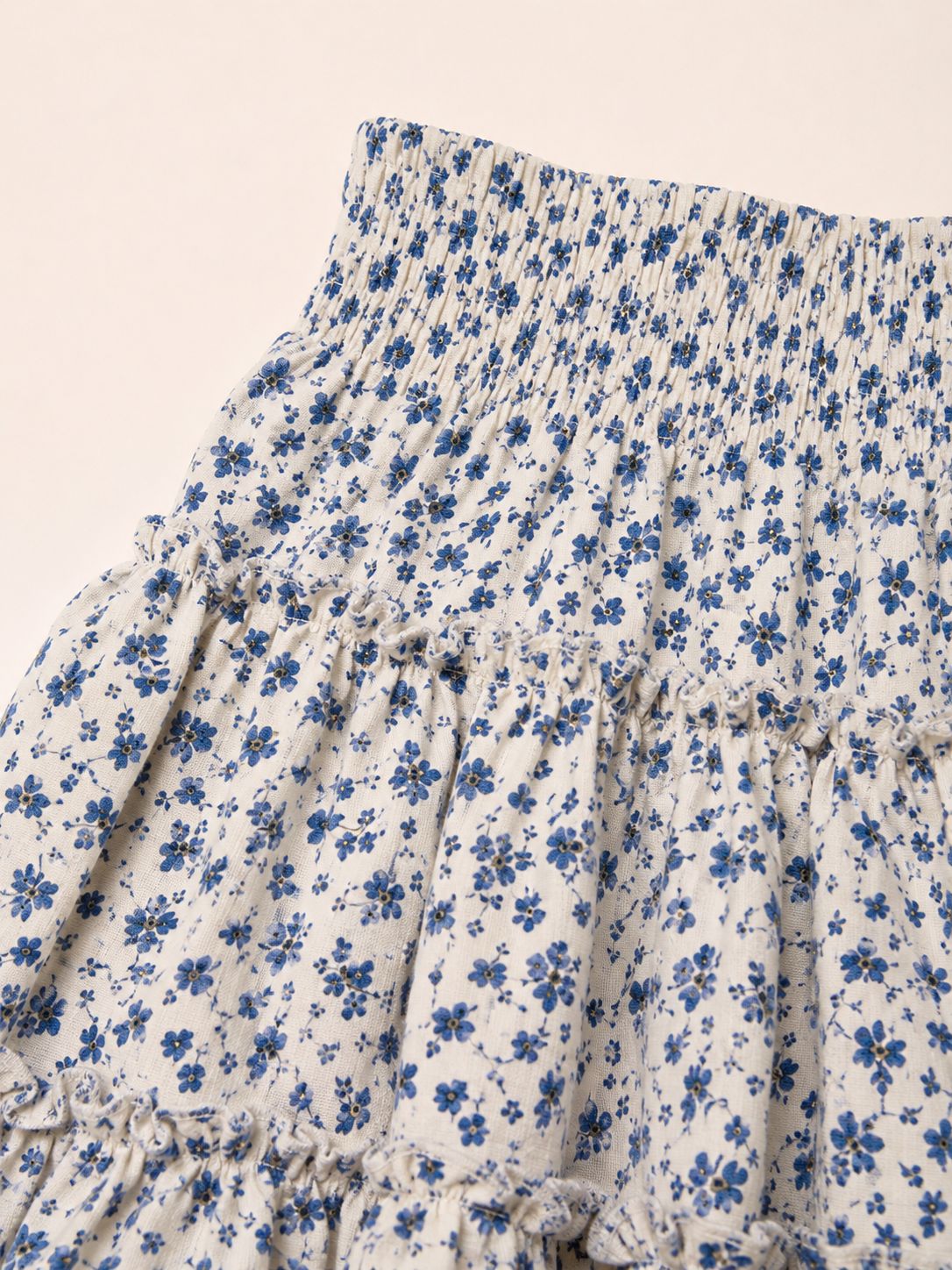 Falda flores azules - Miniatura 2
