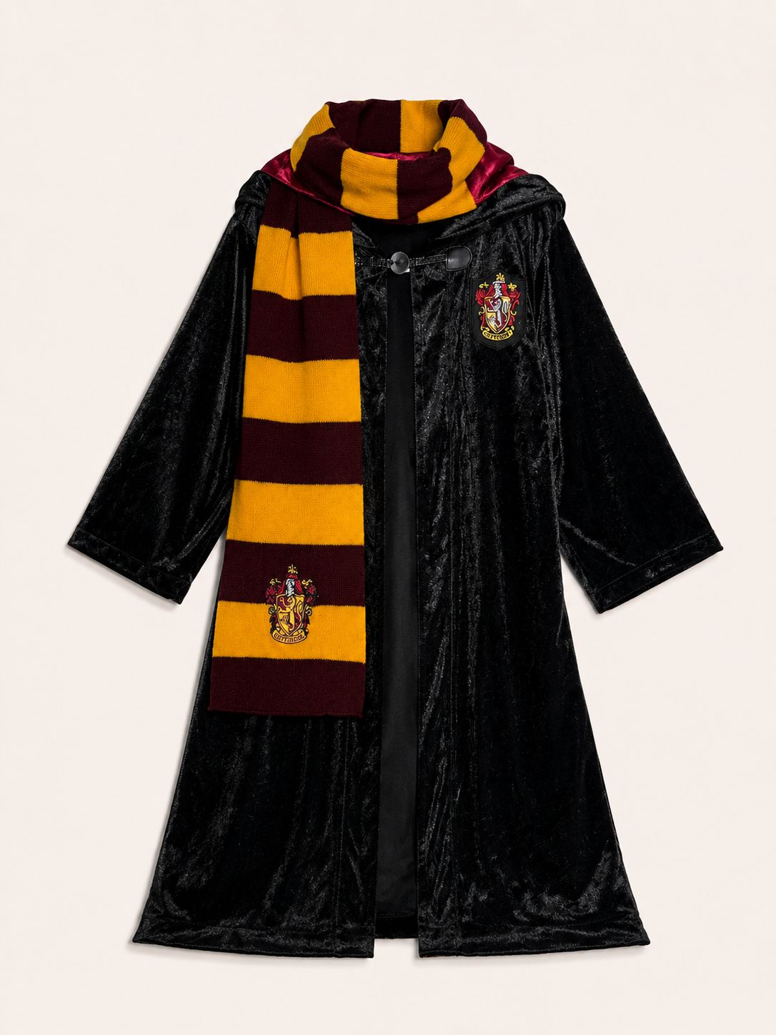 Túnica y chalina Gryffindor