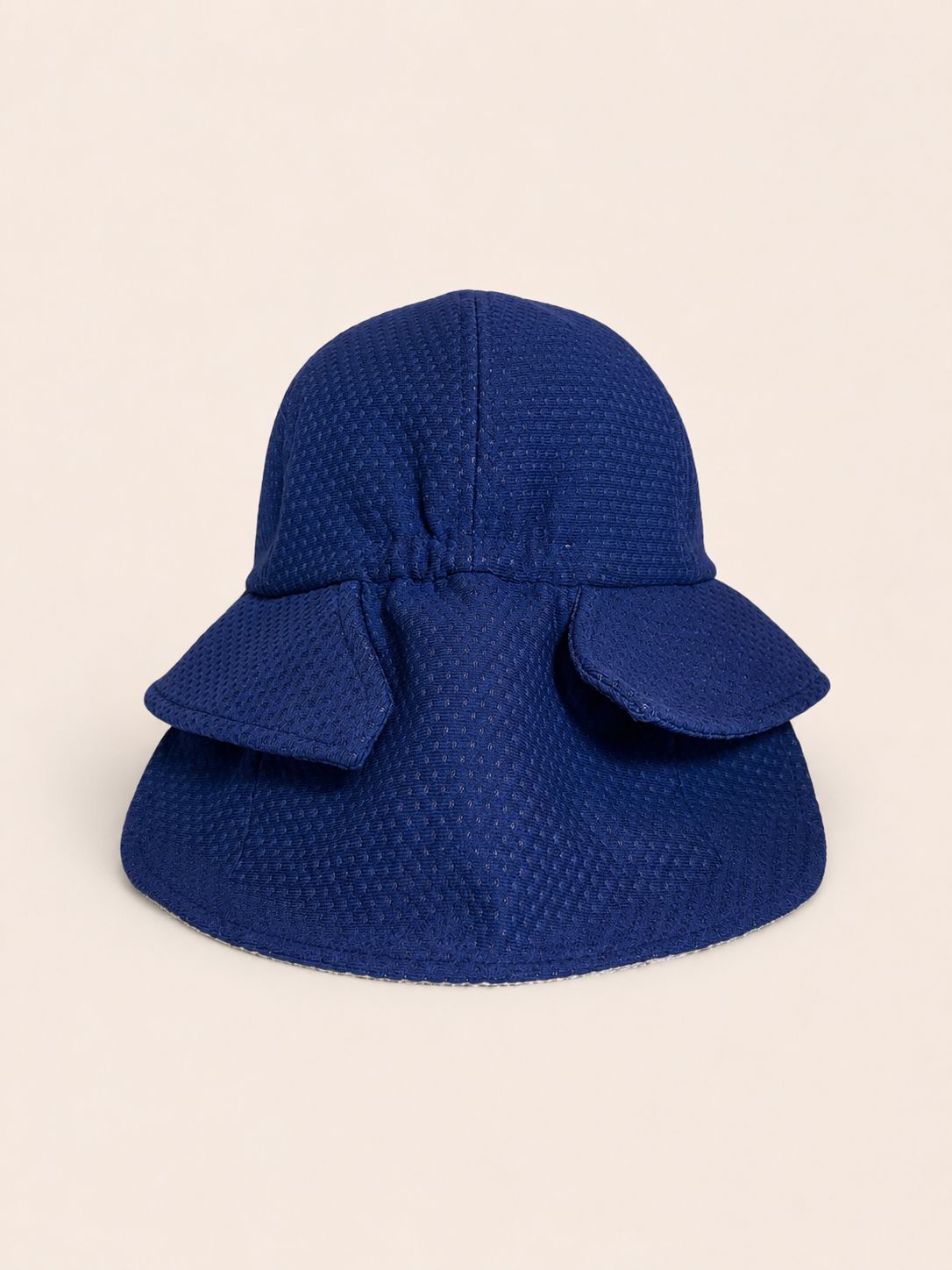 Sombrero azul con protección cuello - Miniatura 2
