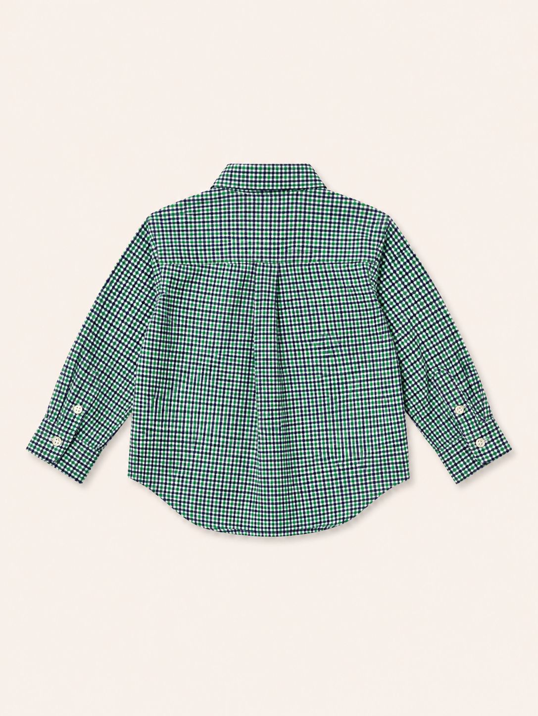 Camisa rayas verdes y moradas - Miniatura 2
