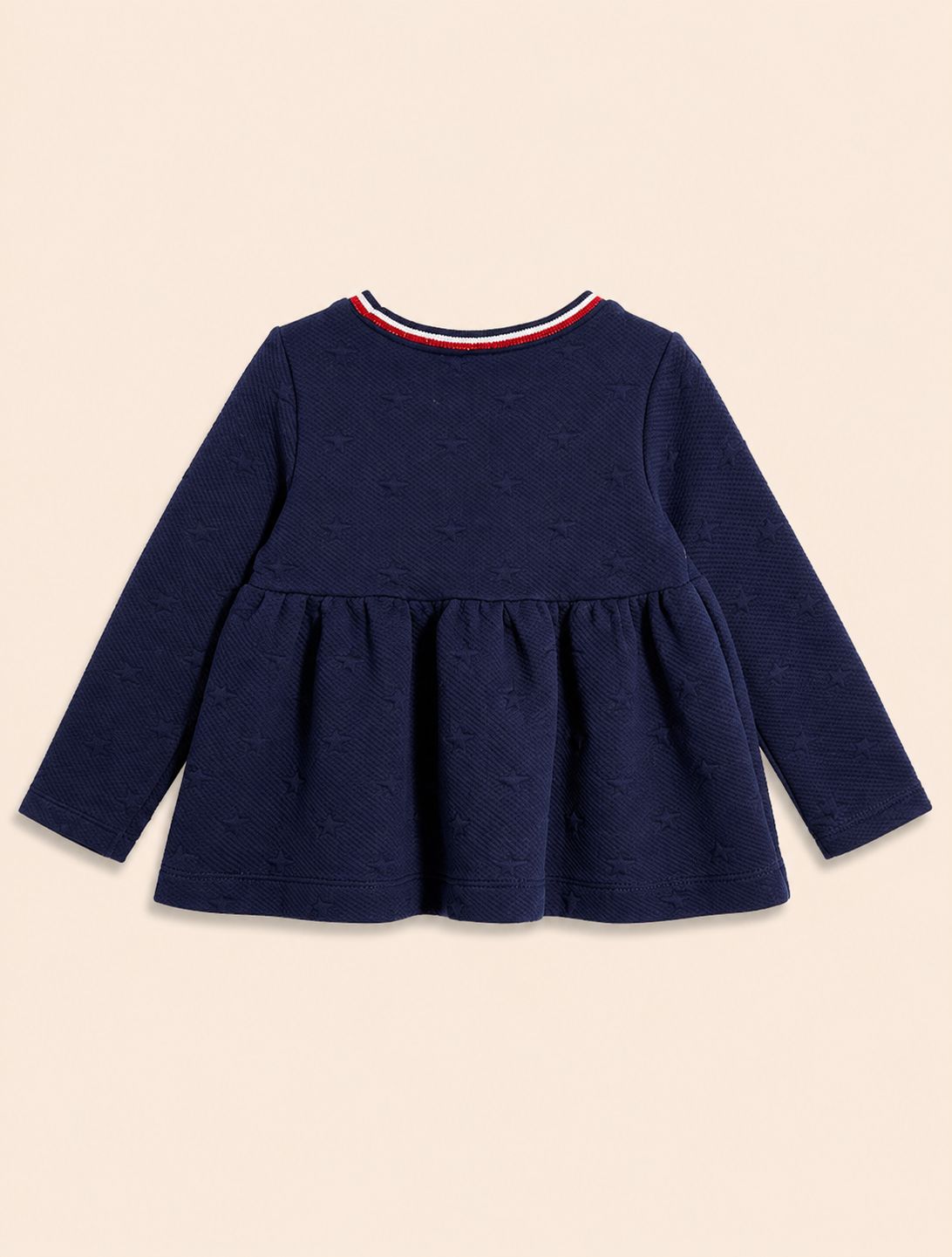 Polera azul letras rojas - Miniatura 2