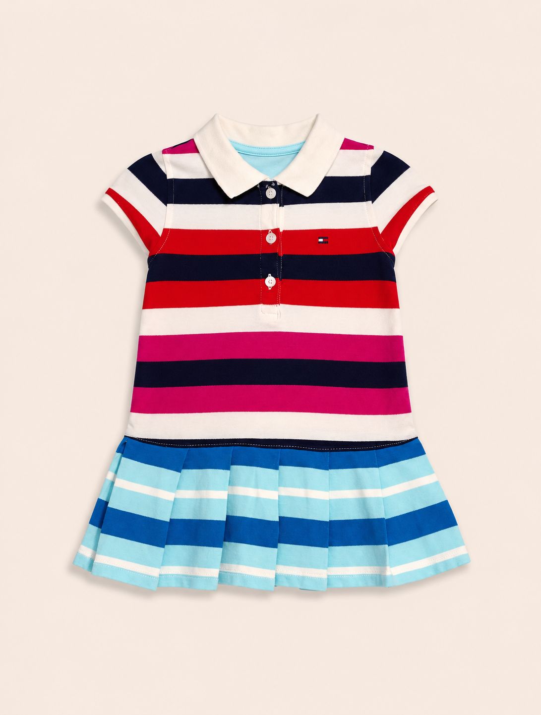 Vestido mesh rayas
