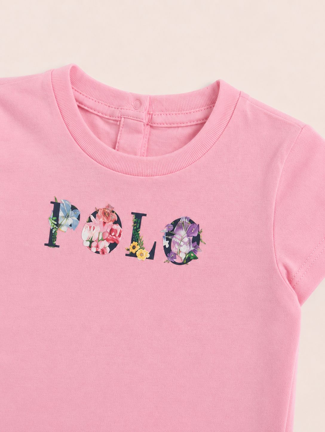 Polo rosado flores - Miniatura 2