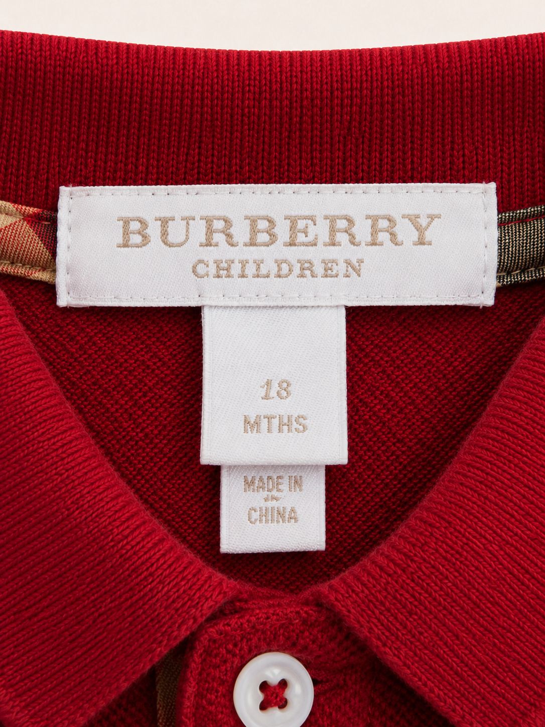 Polo pique rojo - Miniatura 2