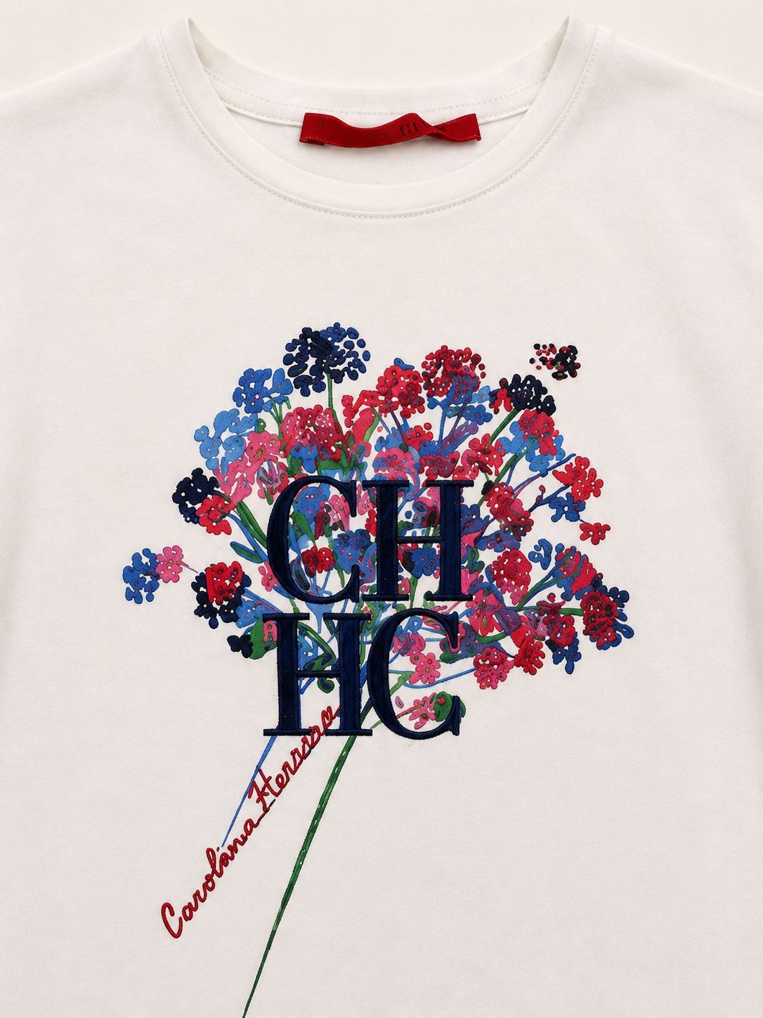 Camiseta con flores - Miniatura 2