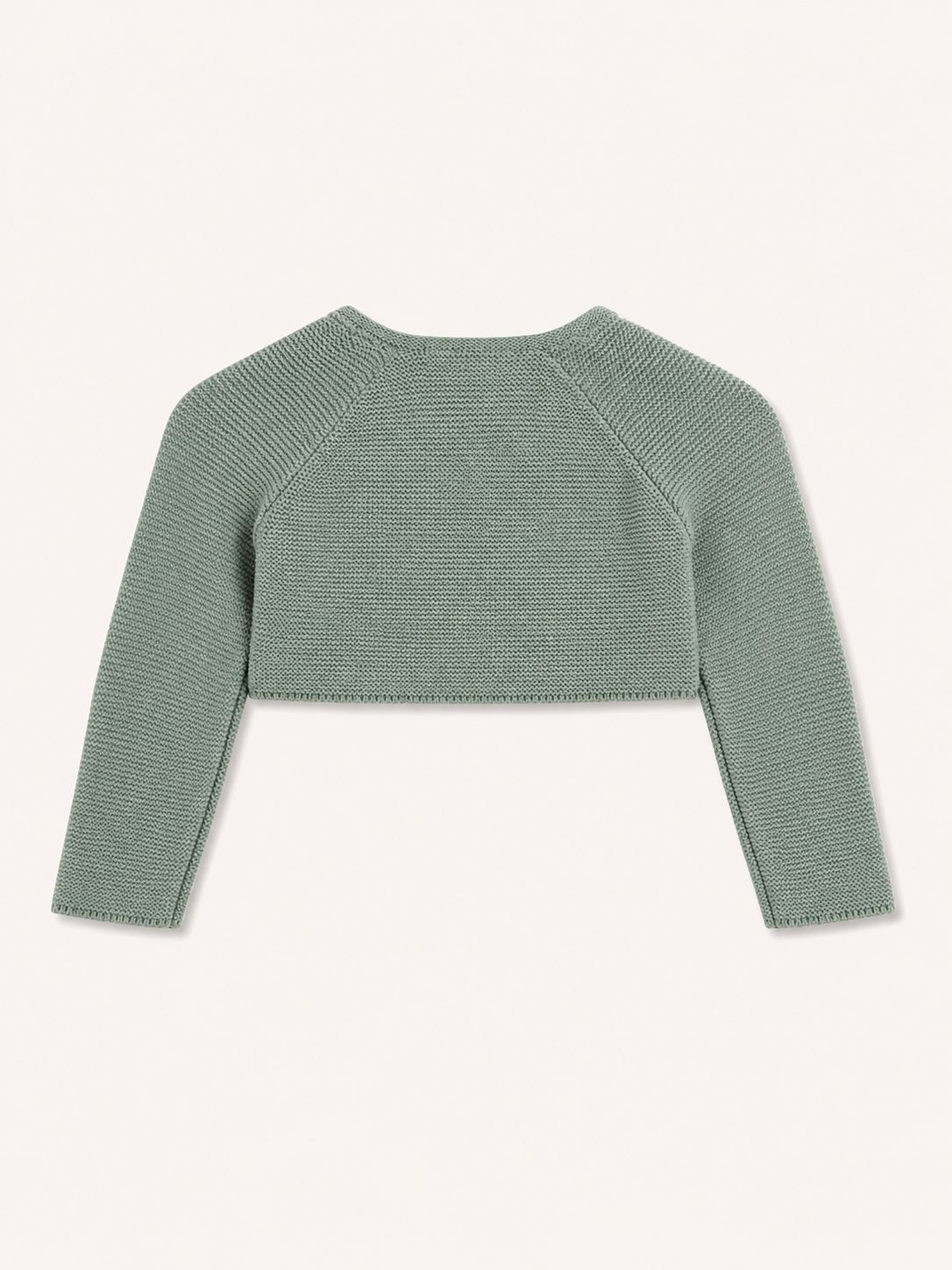 Bolero tejido verde menta - Miniatura 3