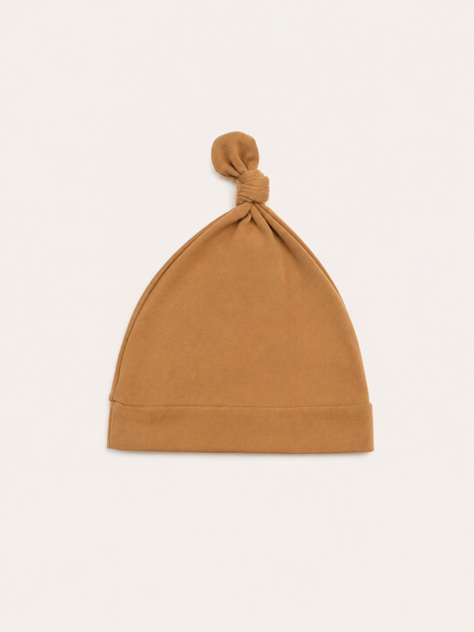 Gorro nudo bebe beige