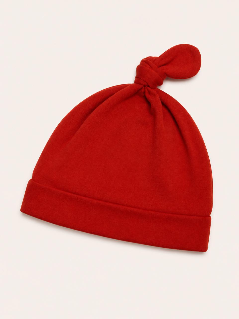 Gorro nudo bebe color ladrillo - Miniatura 2