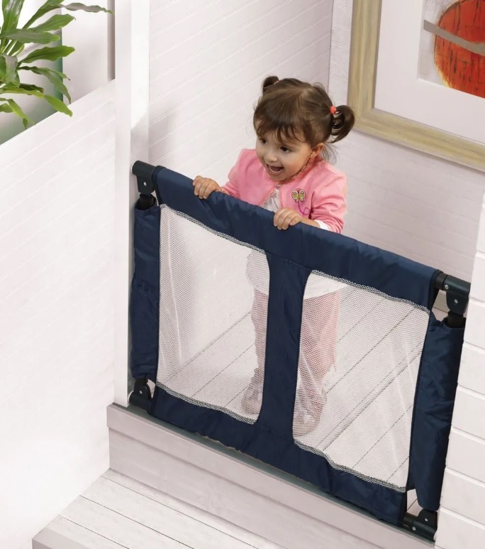 Puerta de seguridad extensible