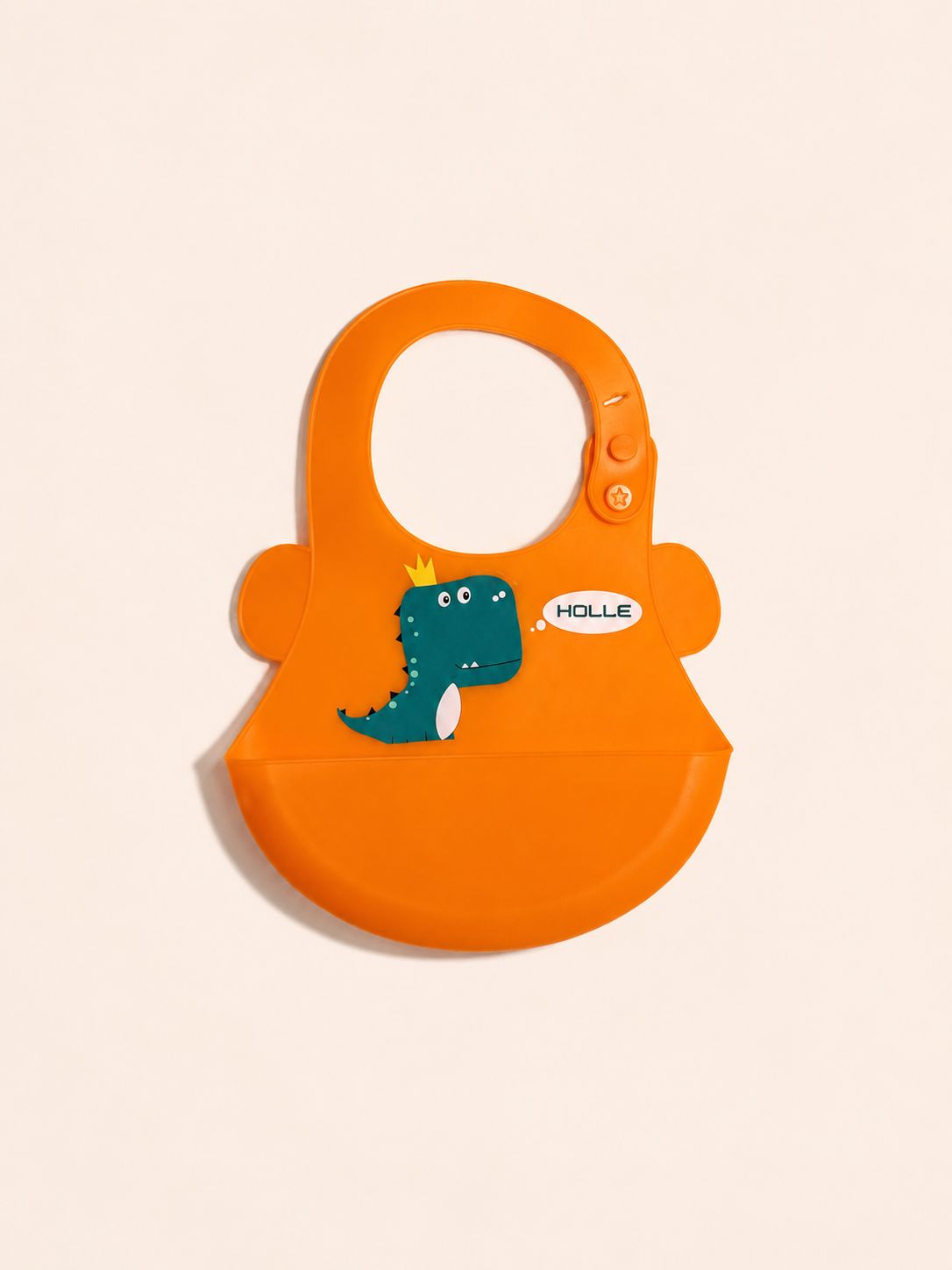Babero Dino silicona