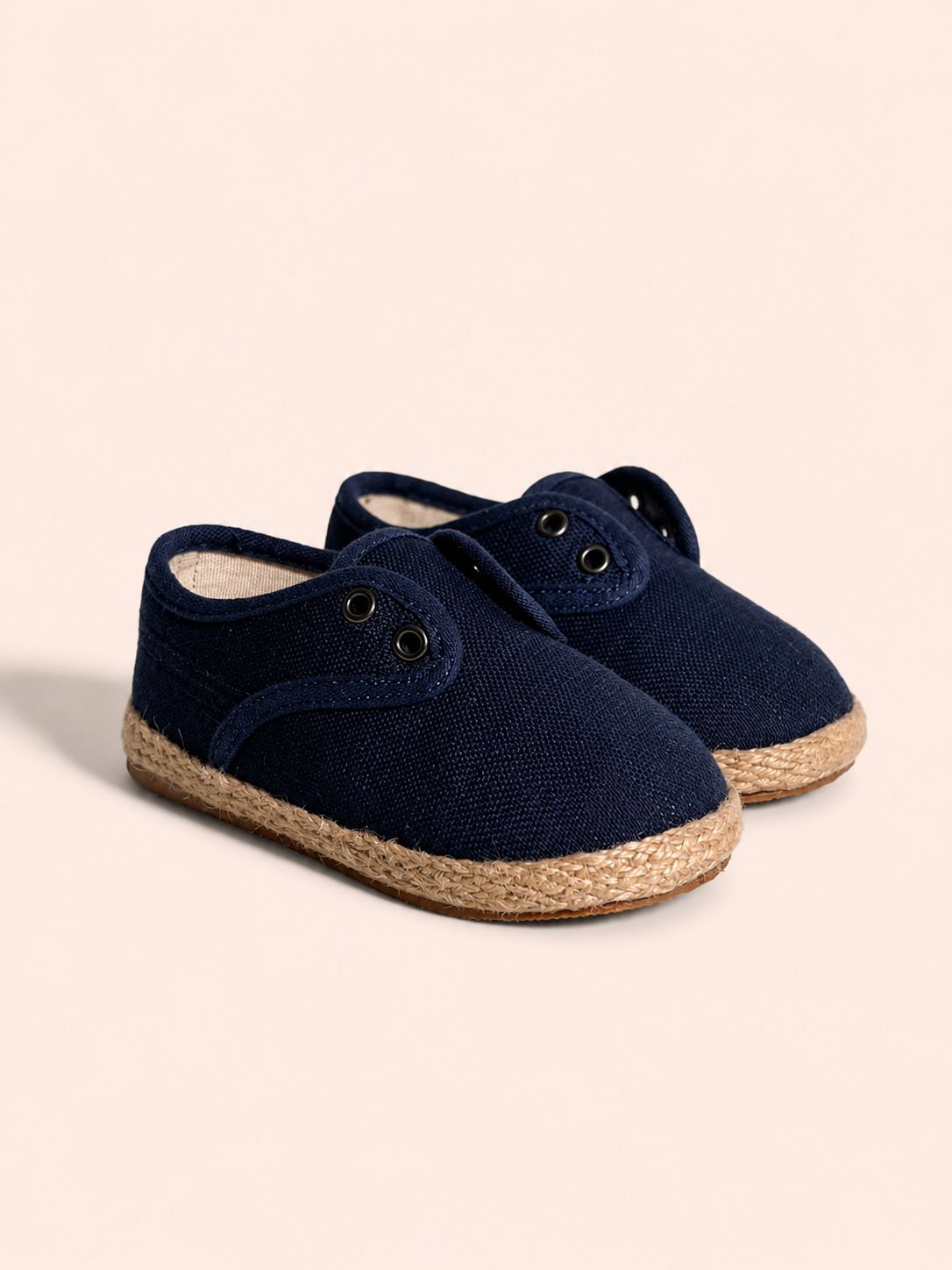 Zapatillas tela azules