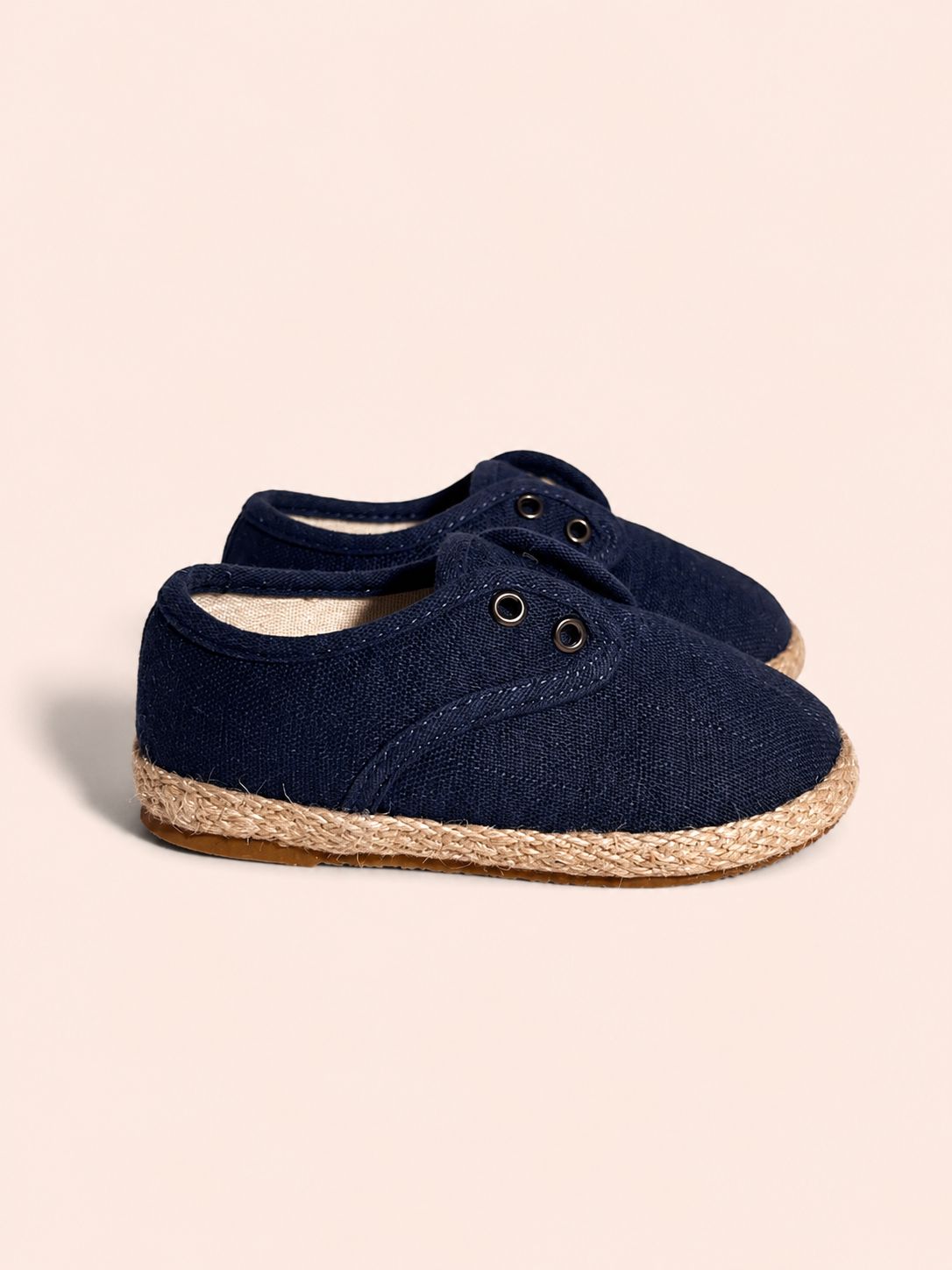 Zapatillas tela azules - Miniatura 3